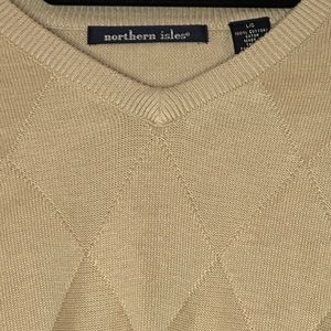 Norther isles ran argyle sweater